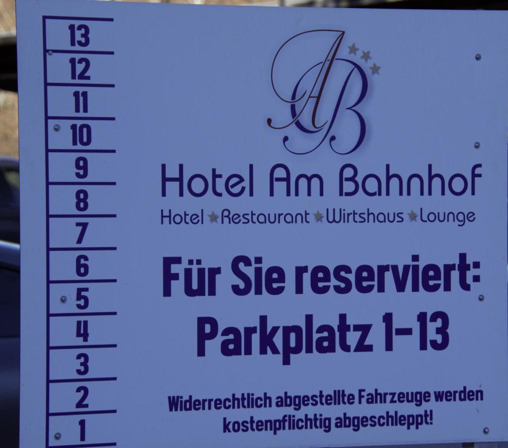 Hotel Am Bahnhof 바일부르크 외부 사진